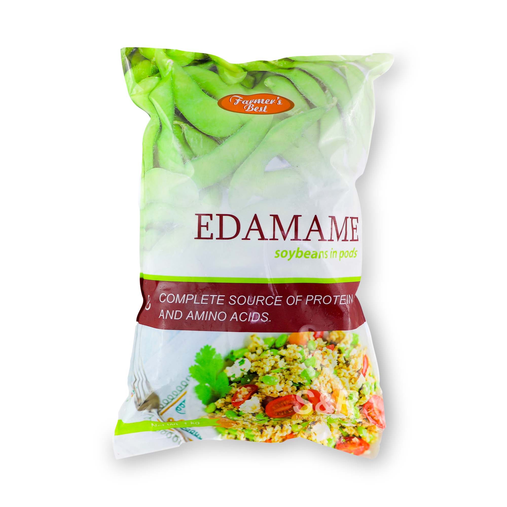 Farmer's Best Edamame Soybeans In Pods 1kg Farmer's Best Edamame Soybeans In Pods 1kg